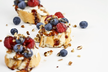 Savory Fruit Bruschetta