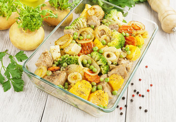 Meat stew with vegetables