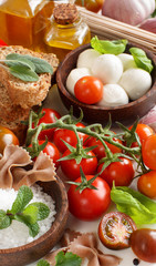 Italian cooking ingredients