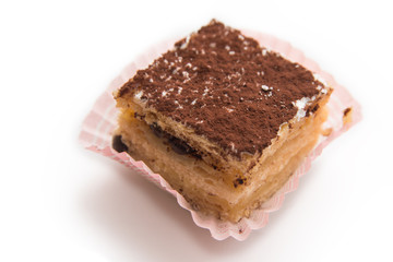 Pasticcini di pasta sfoglia con crema al cioccolato