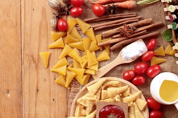 Corn snack and chips corn raw delicious.