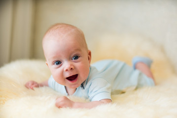 Cute smiling baby