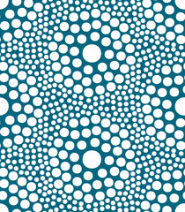 Colorful pattern of circles different color and sizes.