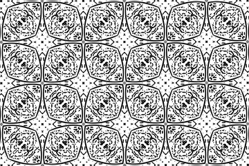 Ornament with black and white elements. 5
