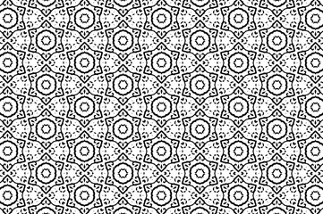 Ornament with black and white patterns. 5
