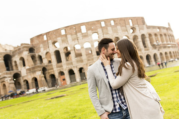 Couple in Rome