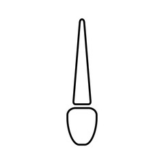 eyeliner thin line icon