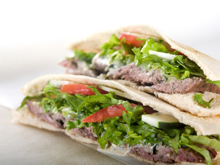 Gyro pita sandwich