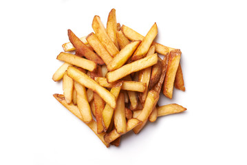 french fries.top view