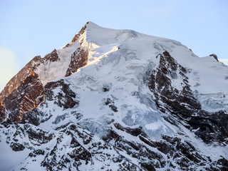 Ortlergipfel im Morgenlicht