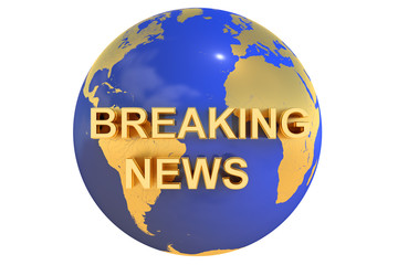 breaking news concept