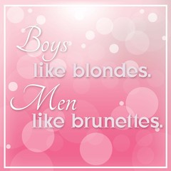 Inspirational quotation about woman on pink background.