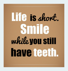 Fototapeta premium Inspirational quotation.