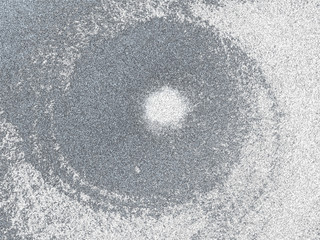 abstract universe halftone effect filter in monotone color