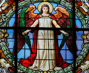 Obraz premium Stained Glass of an Angel