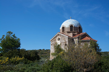 Fototapeta na wymiar Ekklisia Agios Ioannis Prodromos, Attika, Griechenland