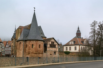 view of Budingen, Germany