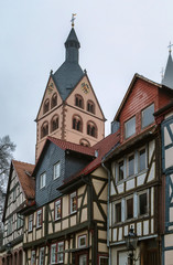 Fototapeta na wymiar view of Gelnhausen, Germany