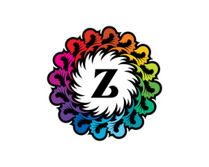 Z Letter Flourish Logo