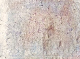 Obraz premium Stain and Wrinkles, Vintage Paper Background