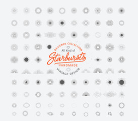 Huge starburst collection, perfect for retro logos
Designer Collection