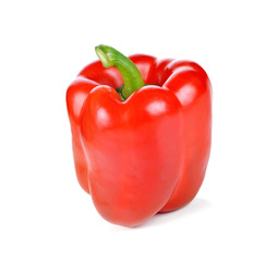 red pepper isolated on white background