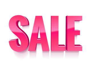 Vector spring sale poster with title