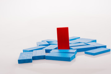 Fototapeta premium Color Dominoes