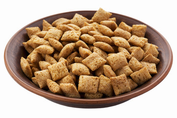 handful of dry cereal