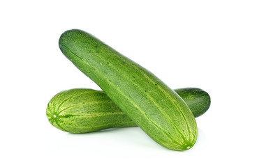 Cucumber isolated on white background