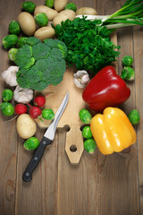Various vegetables