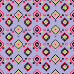 Ethnic boho seamless pattern. Print. Repeating background. Print. Cloth design, wallpaper.