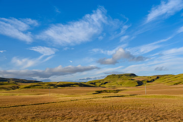 Fototapeta na wymiar Beautiful landscape in summer of Iceland