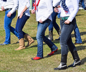 Western dancers