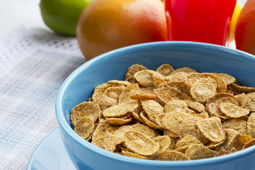handful of dry cereal