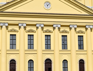 Wall and windows of the Great church