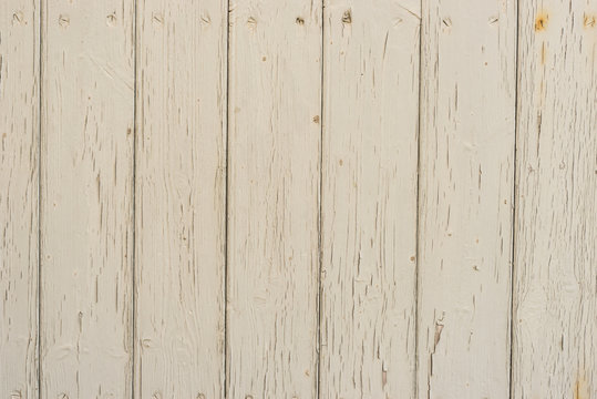 White Wood Plank Background Vintage Style