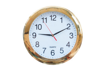 clocks isolated on white
