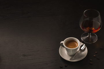 Coffè and cognac