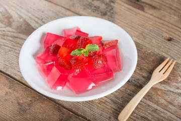 Jelly strawberry.