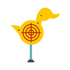 Yellow duck target icon 
