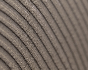 cement on the wall closeup