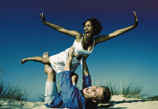 Couple on beach