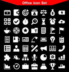 Fototapeta na wymiar Office icon set