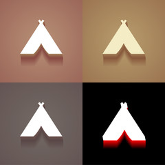 3_Vintage_Icons_With_Long_Shadow © vempireart