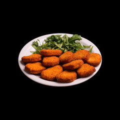 Fried chicken nugs