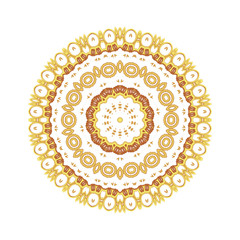 Vintage golden pattern for the cards