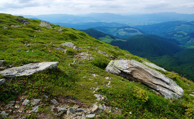 Mountain landscape in summer