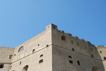 Vista esterna, Castel Sant'Elmo, Napoli
