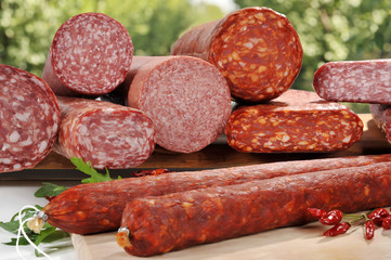 Varietà di salami